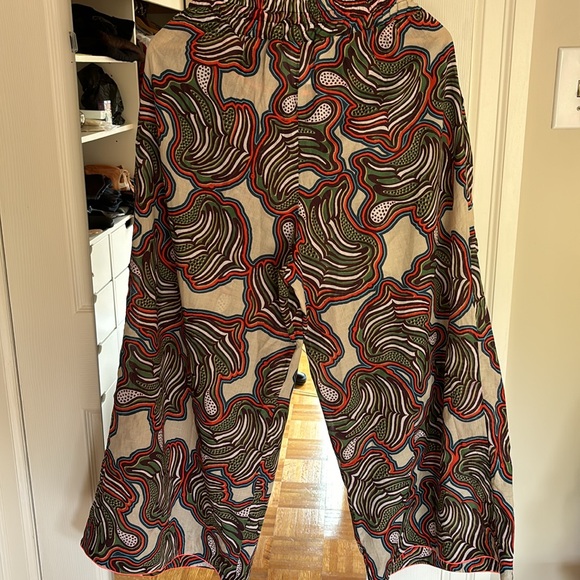 Boho Bell bottoms for Summer-colourful, lightweight, sheer cotton. - Picture 4 of 8